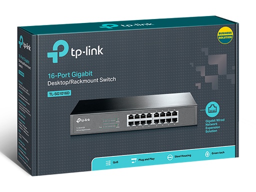 [SWI0003] Tp-Link TL-SG1016D Switch de bureau 16 ports Gigabit
