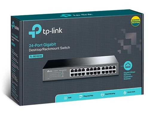[SWI0004] Tp-Link TL-SG1024D Switch de bureau 24 ports Gigabit