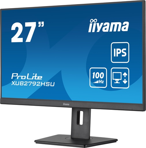 [MON0012] IIYAMA XUB2792HSU-B6 IPS HP DP-HDMI HUB USB PIVOT