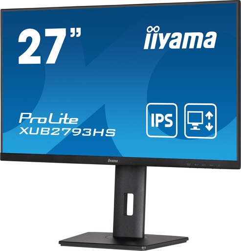 [MON0014] IIYAMA XUB2793HS-B6 IPS HP DP-HDMI HUB USB  PIVOT