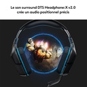 Logitech G432 Casque Gamer Filaire, Son 7.1 Surround