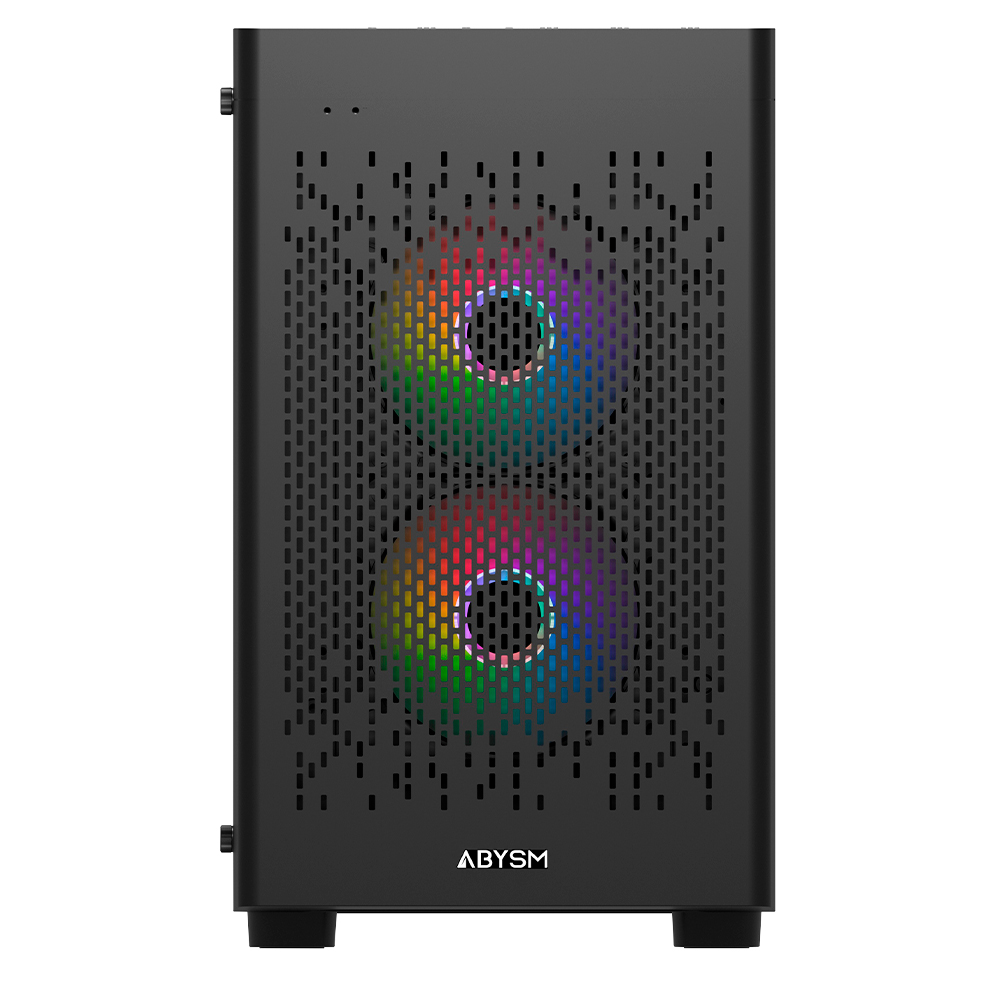 Abysm Danube Inva MX202 Boîtier Tour ITX, micro ATX - Côté Verre Trempé