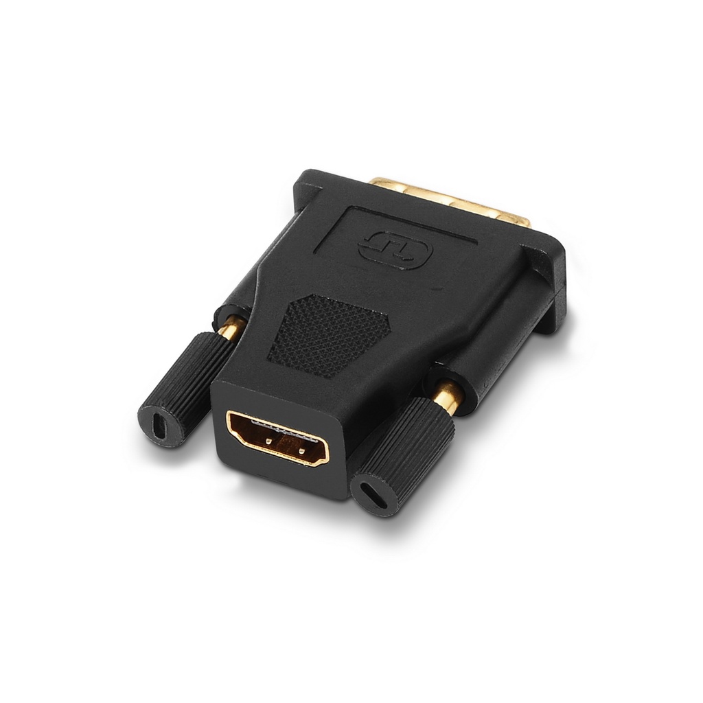 Adaptateur Aisens DVI vers HDMI - 24+1/M-HDMI A Femelle Blindé Or - Full HD