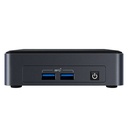 Asus NUC 11 Mini ordinateur Intel Celeron N4505 - Mémoire max. 32 Go DDR4-SDRAM - USB 2.0, 3.2, HDMI, DisplayPort, RJ-45