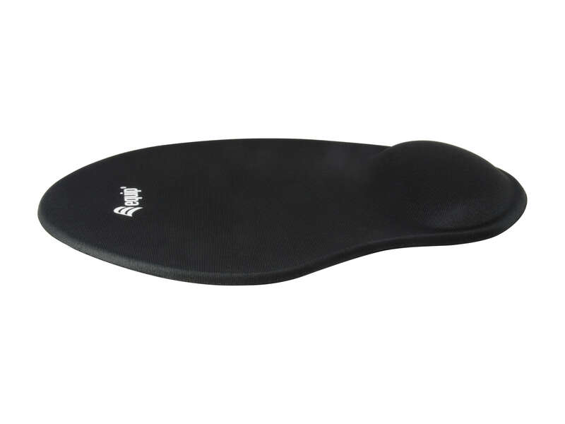 Tapis de souris Equip Gel - Ergonomique - Repose-poignets - 23,6x20,5x1,6 cm - Noir