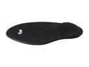 Tapis de souris Equip Gel - Ergonomique - Repose-poignets - 23,6x20,5x1,6 cm - Noir