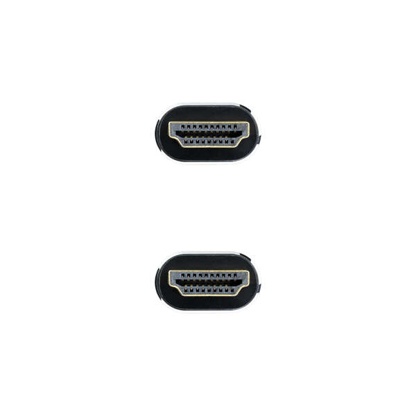 Nanocable HDMI 2.1 IRIS 8K Mâle vers HDMI 2.1 IRIS 8K Mâle 1m - Couleur Noir