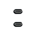 Nanocable HDMI 2.1 IRIS 8K Mâle vers HDMI 2.1 IRIS 8K Mâle 1m - Couleur Noir