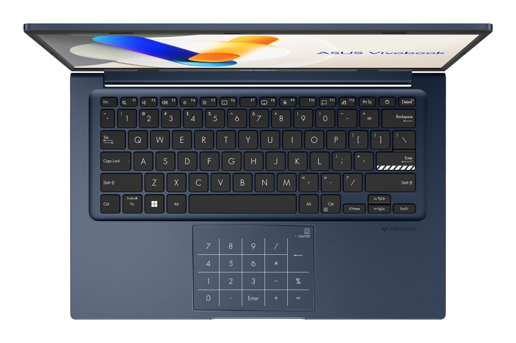 ASUS VivoBook X1404ZA-EB534 - 14" Full HD - Core i3-1215U - 8 Go - 512 Go SSD NVMe - Quiet Blue - FreeDOS