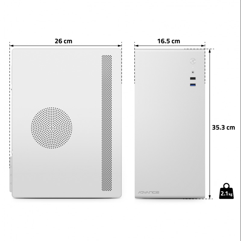 Advance 8301W0 OPTIMA WHITE METAL