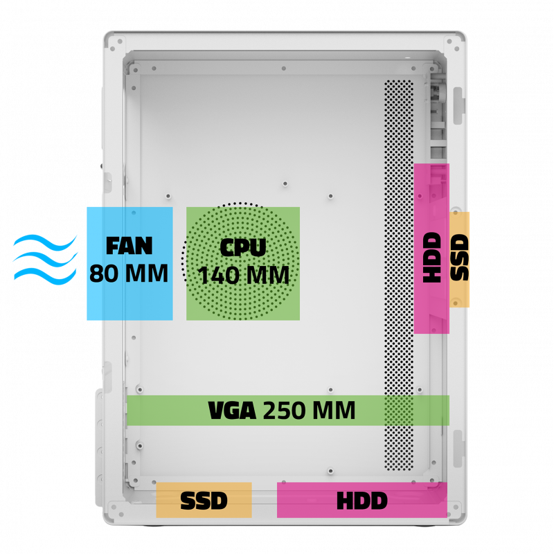 Advance 8301W0 OPTIMA WHITE METAL