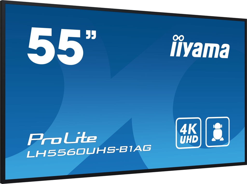 IIYAMA PROLITE LH5560UHS-B1AG + Support Mural
