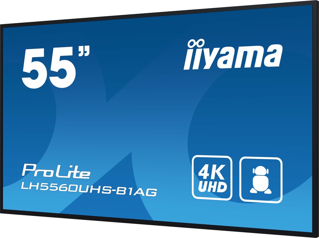 IIYAMA PROLITE LH5560UHS-B1AG + Support Mural