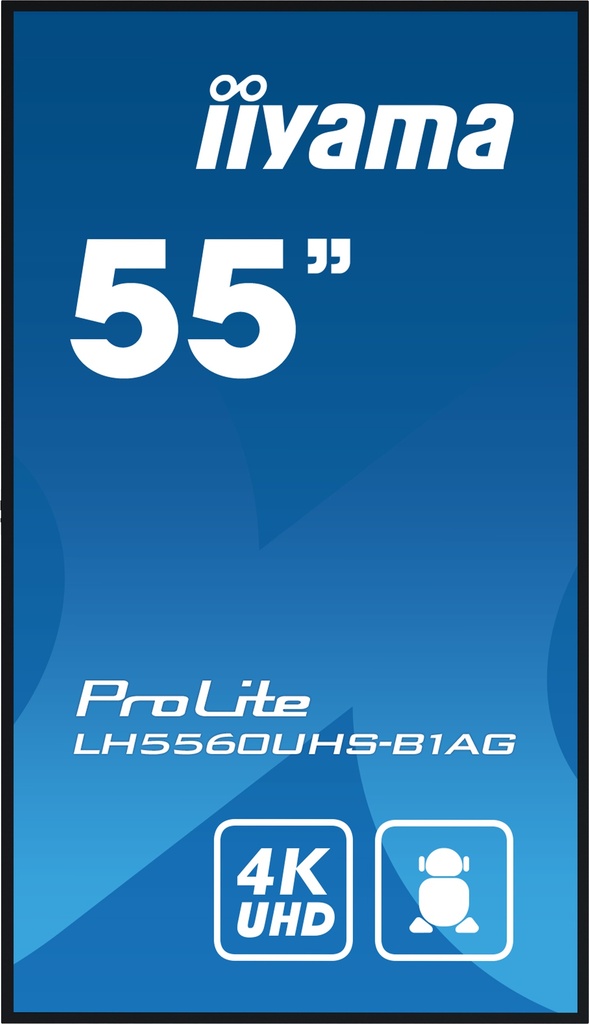 IIYAMA PROLITE LH5560UHS-B1AG + Support Mural