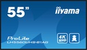 IIYAMA PROLITE LH5560UHS-B1AG + Support Mural