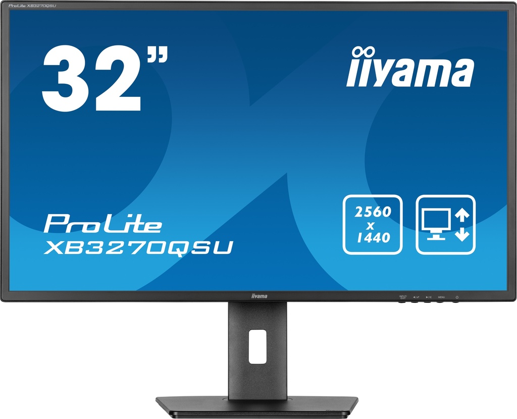 IIYAMA XB3270QSU-B1 81,3 cm (32") 2560 x 1440 pixels Wide Quad HD LED Noir