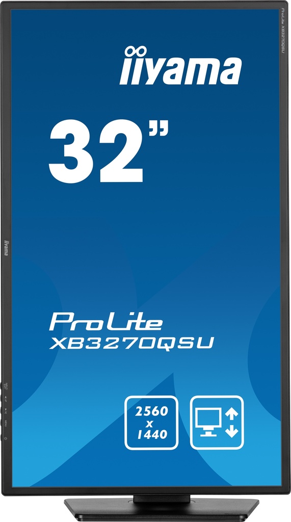 IIYAMA XB3270QSU-B1 81,3 cm (32") 2560 x 1440 pixels Wide Quad HD LED Noir