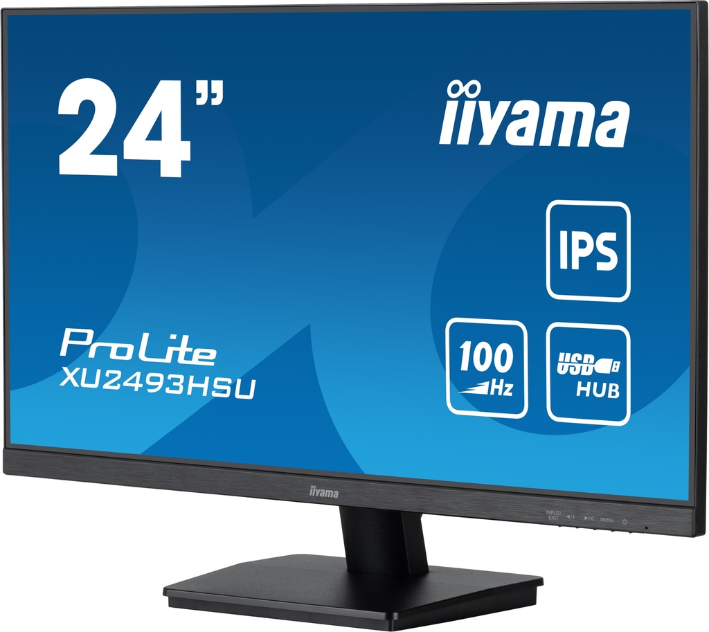 iiyama ProLite XU2493HSU-B7  HDMI, DisplayPort haut-parleurs