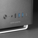 Mars Gaming MC-ELITE - Portabilité « Poignée et support en aluminium » - Flux d'air optimisé - Connectivité USB-C