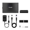 Tooq Boîtier externe HDD 3,5" SATA USB 3.0/3.1 Gen 1