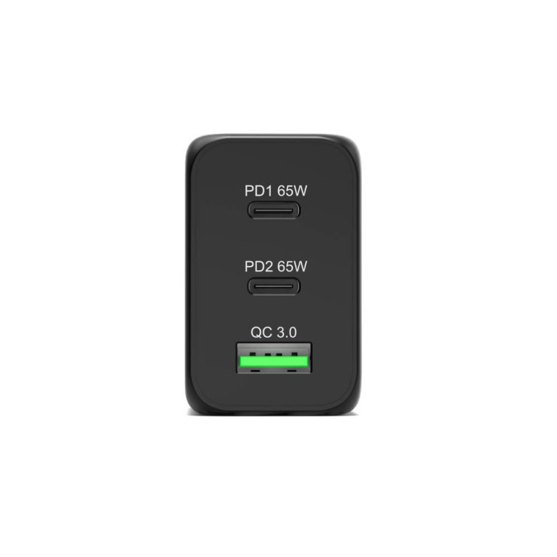 Chargeur mural GaN 65W & câble USB-C 2M EU  900106-EU