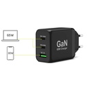 Chargeur mural GaN 65W & câble USB-C 2M EU  900106-EU