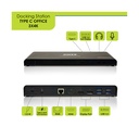 Station d'accueil bureau 3 X 4K USB-A & USB-C 12 périphériques 85W 901904-EU