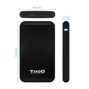 Tooq Boîtier externe HDD 2.5" SATA I/II/III vers USB 2.0 (copie)