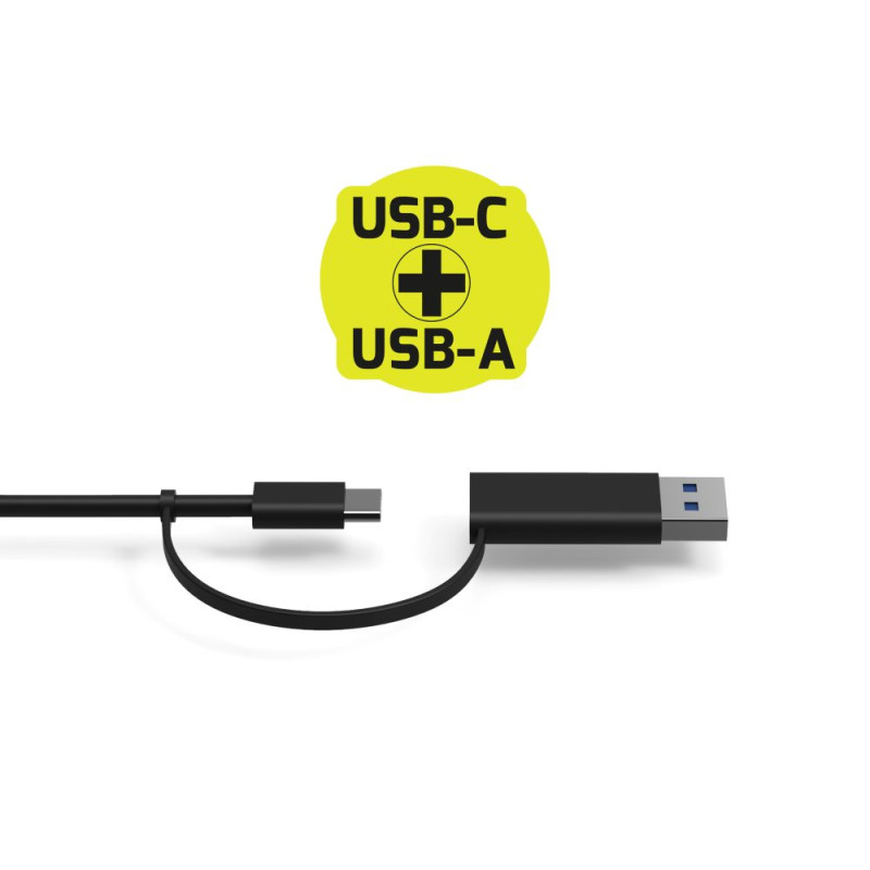 Station d'accueil bureau 3 x 4K USB-C & USB-A 10 périphériques 100W 901904WEU