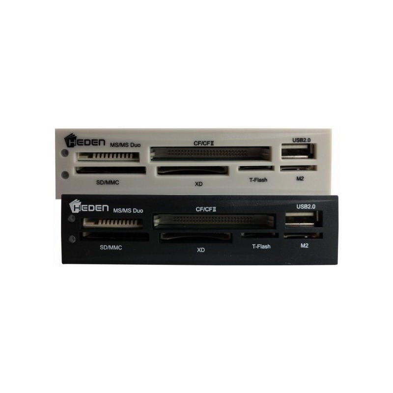Heden LECMEM35A3 lecteur de carte mémoire Interne Beige, Noir