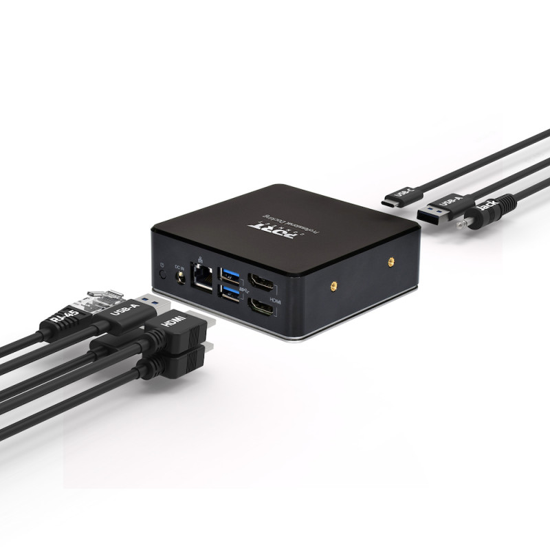 Station d'accueil bureau 2 X 2K USB-C 7 périphériques 85W  901908