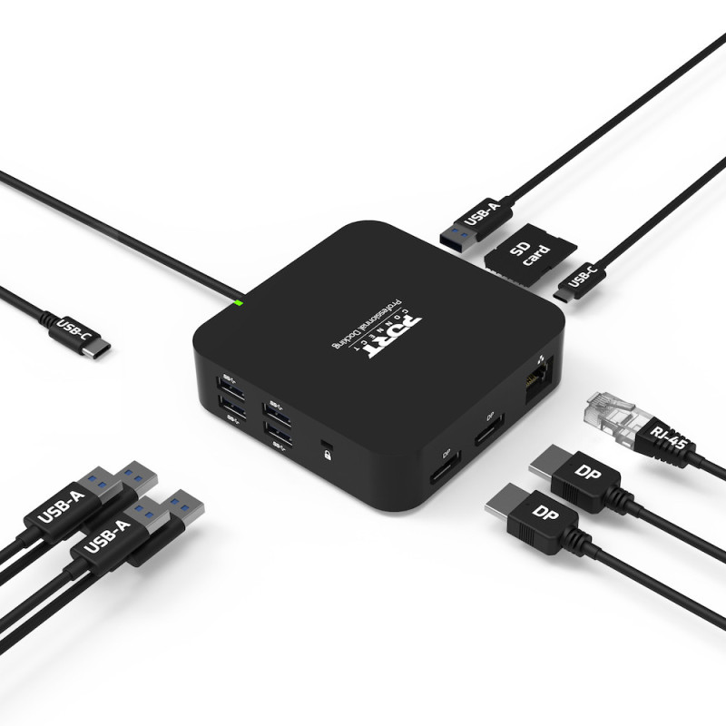 Station d'accueil mobile 2 X 4K USB-C 9 périphériques 85W  901907