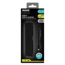 Station d'accueil mobile 2 X 2K USB-C 11 périphériques 100W  901906-W