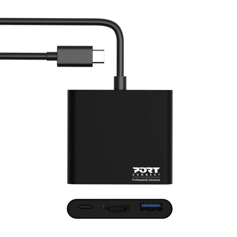 Mini station d'accueil mobile 1 X 4K USB-C 3 périphériques 60W  900140