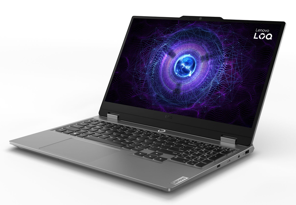 Lenovo LOQ 15IAX9E - Ordinateur Portable Gaming 15.6'' FHD 144Hz (Intel Core i5-12450HX, RAM 16Go, SSD 512Go, NVIDIA RTX 4050 6Go NO OS 