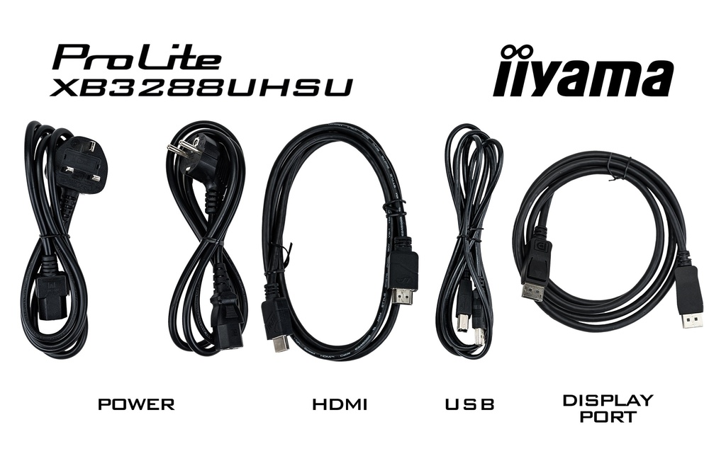 IIYAMA XB3288UHSU-B5 IPS HP 2*HDMI-DP 3840*2160