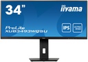 IIYAMA XUB3493WQSU-B5 IPS 2*HDMI-1*DP- HUB USB 3440*1440 