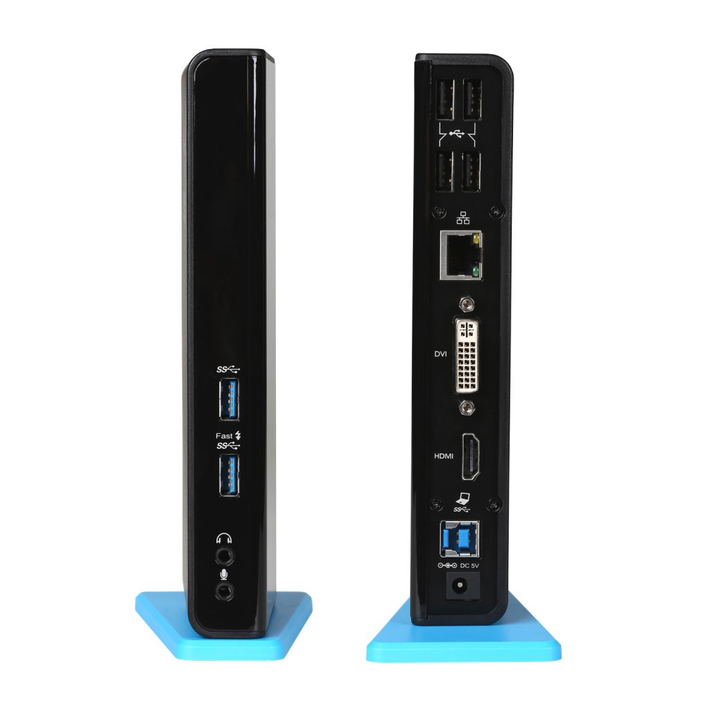 i-tec USB 3.0 Dual Docking Station + USB Charging Port
