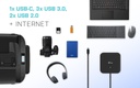 i-tec USB-C HDMI DP Docking Station with Power Delivery 100 W + i-tec Universal Charger 100 W