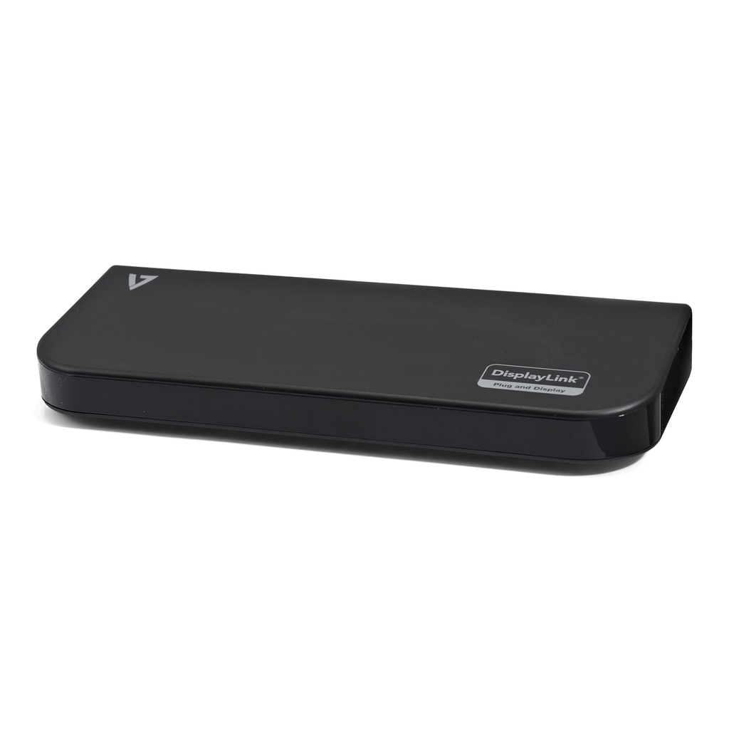 V7 UDDS2 station d'accueil USB 2.0 Noir