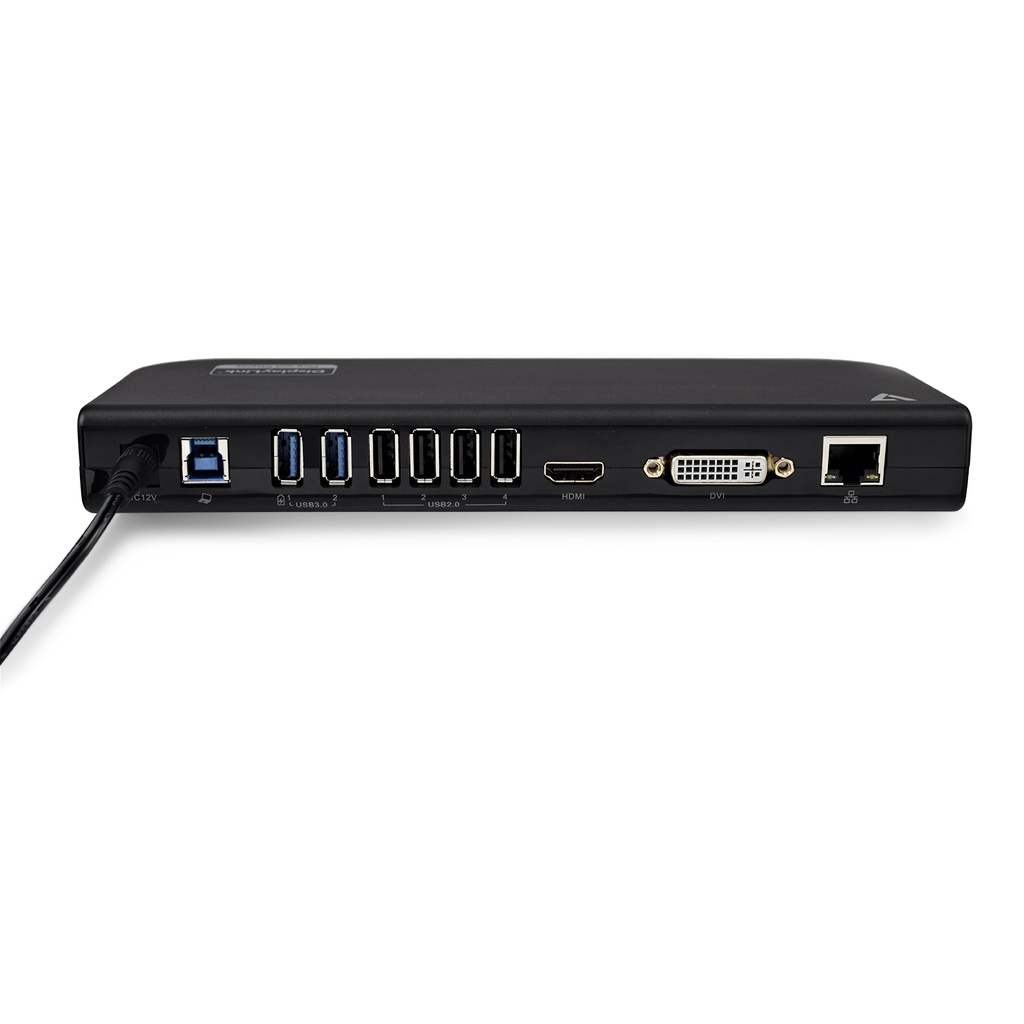 V7 UDDS2 station d'accueil USB 2.0 Noir