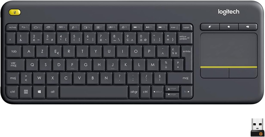 Logitech K400+ Clavier tactile sans fil - 920-007129 (10)