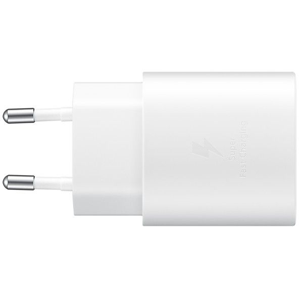 Samsung EP-TA800NWEGEU chargeur rapide 25W alimentation Type-C blanc