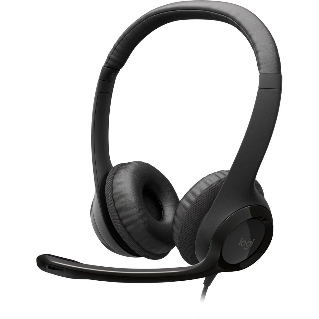Logitech H390 USB Stereo Headset - 981-000406
