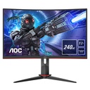 AOC C32G2ZE/BK 31.5IN CURV VA FHD 240HZ 300CD/4MS/2HDMI/DP