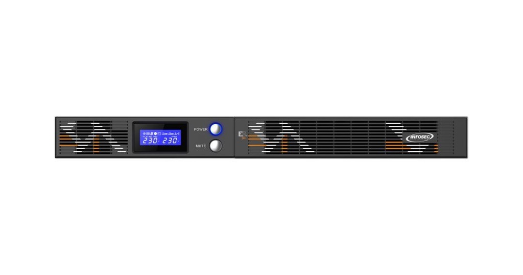 Infosec E3 Live 1500 RM Onduleur On-Line  1500 VA (1U) 4 IEC
