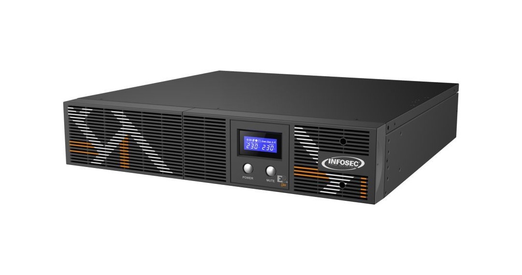 Infosec E3 Live 3000 RT Onduleur On-Line  3000 VA (2U) 4 IEC