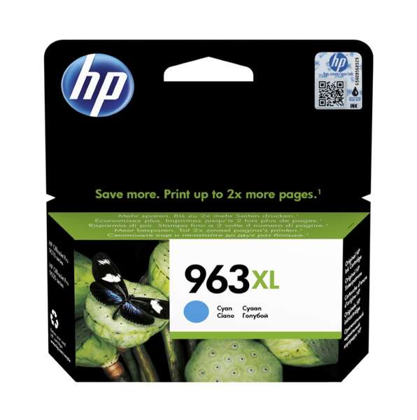 HP 963XL Cartouche d'encre cyan - 3JA27AE