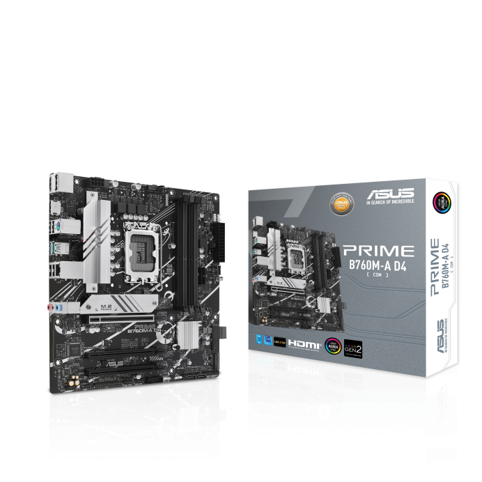 Asus PRIME B760M-A D4-CSM 2*HDMI - DP 