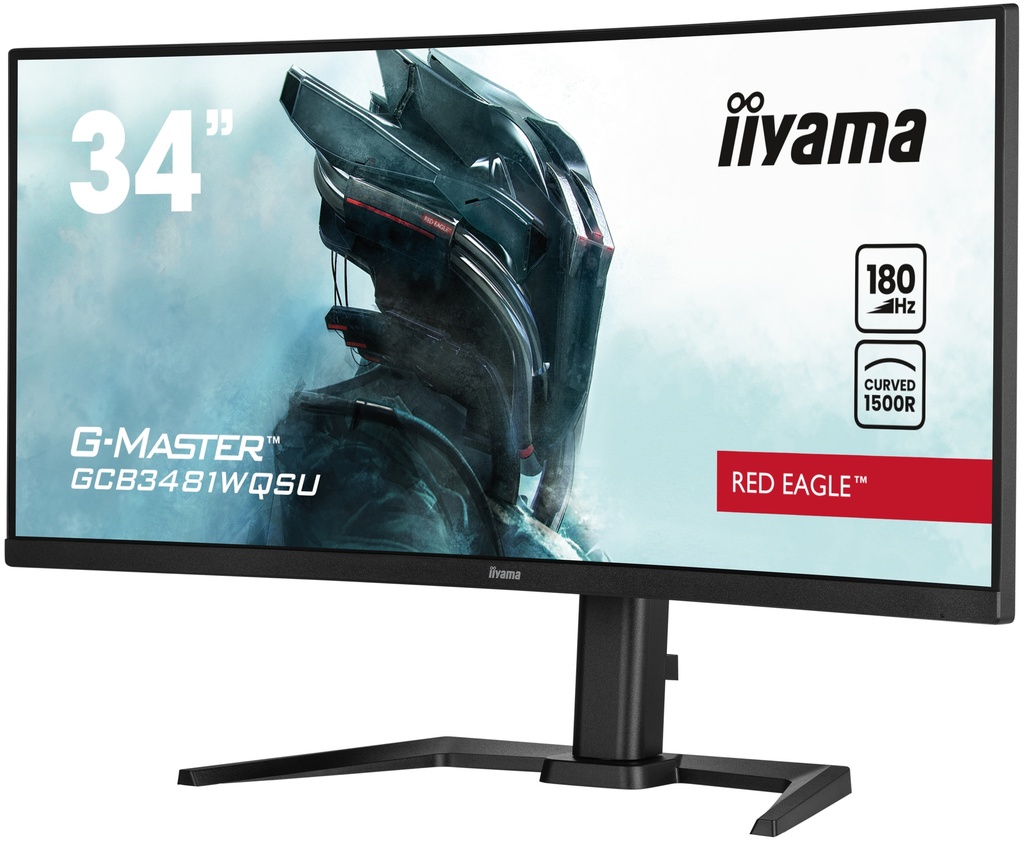IIYAMA G-MASTER GCB3481WQSU-B1 86,4 cm (34") 3440 x 1440 pixels Eagle incurvé